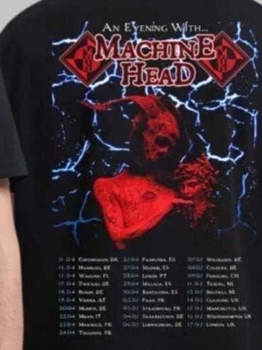 Machine Head An Evening Tour 2026 T-Shirt 276 - Picture 3 of 6